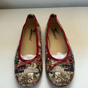Vero Cuoio Christmas Ballet Flats